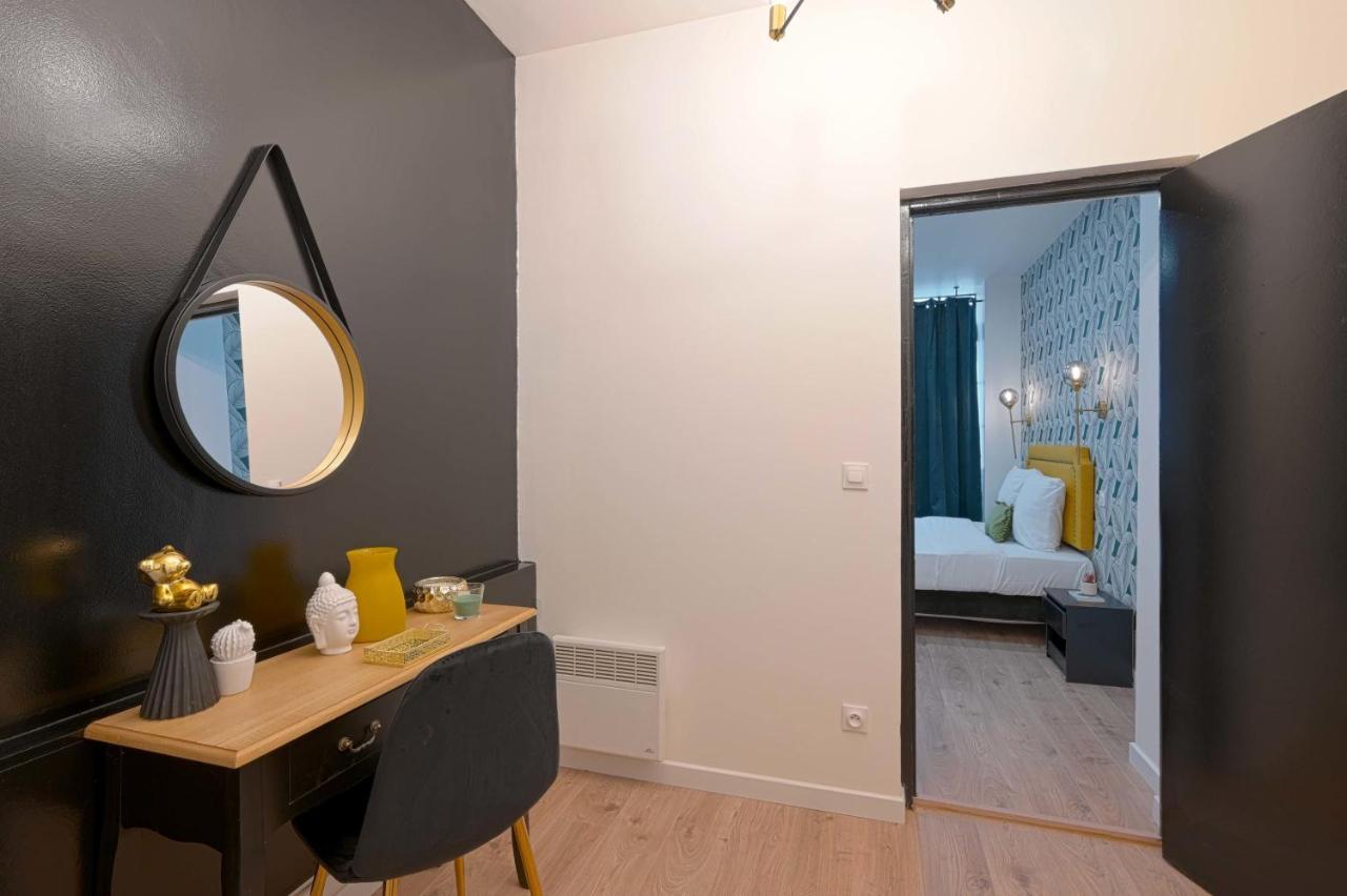 Modern Studio Apartment For 3 Paris Exterior foto